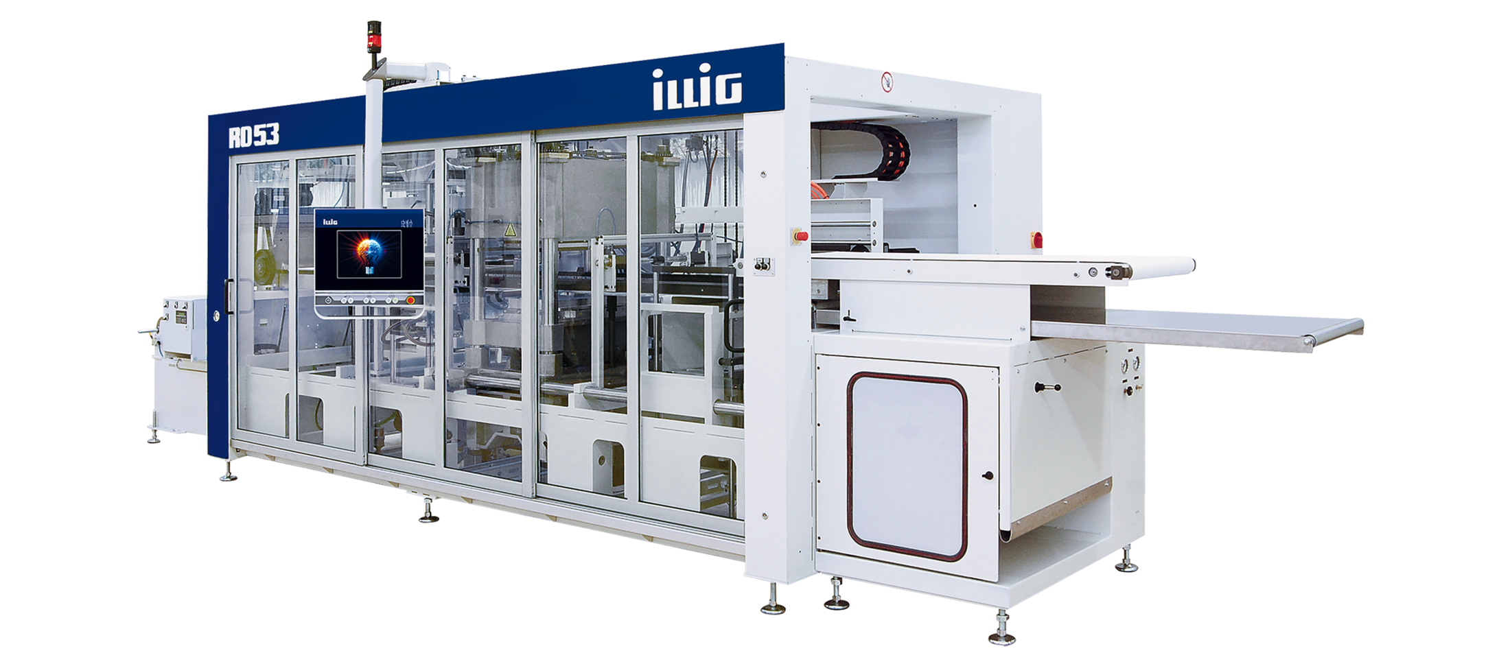 ILLIG IC-RD 53d Rollenautomat getrennt formend u. stanzend | © ILLIG Maschinenbau