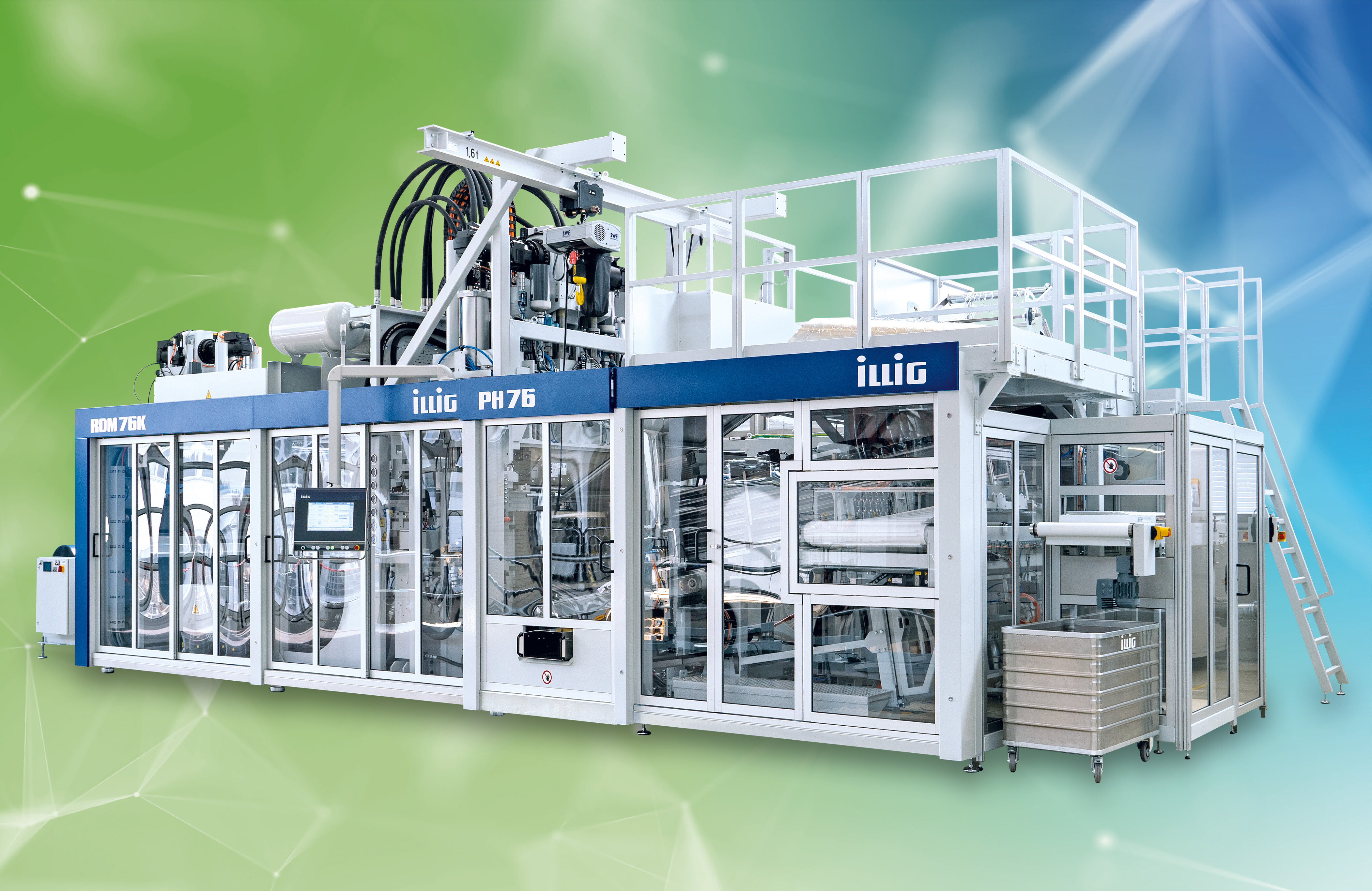 Especially the packaging produced on ILLIG production systems. They are thin-walled, resource-saving, can be produced economically and are very well suited for recycling. 