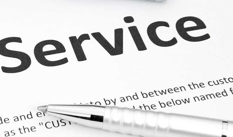 Servicevereinbarungen Servicevereinbarungen