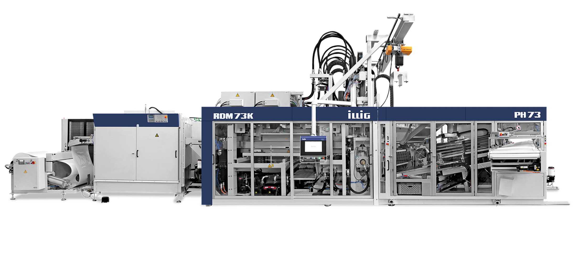 ILLIG IC-RDM 73K automatic roll-fed machine for forming/punching operation | © ILLIG Maschinenbau