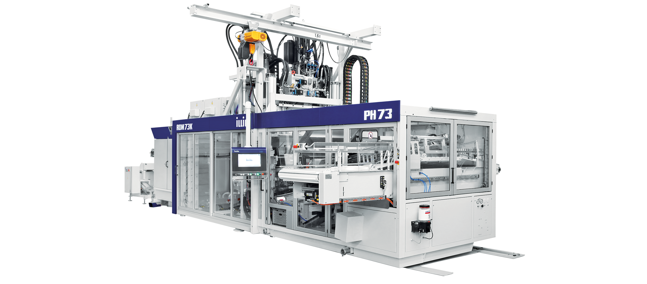 ILLIG IC-RDM 73K automatic roll-fed machine for forming/punching operation | © ILLIG Maschinenbau