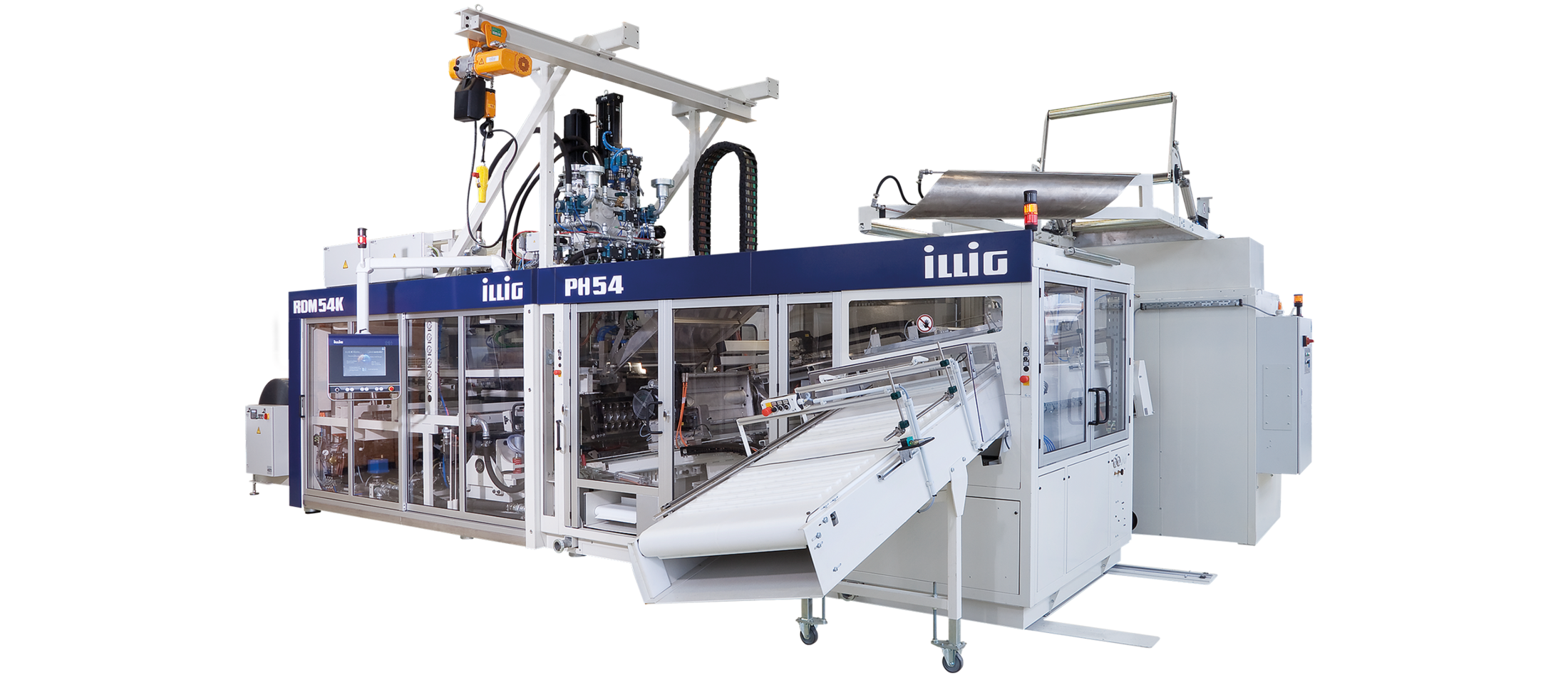 ILLIG RDM 54K automatic roll-fed machine for forming/punching operation | © ILLIG Maschinenbau