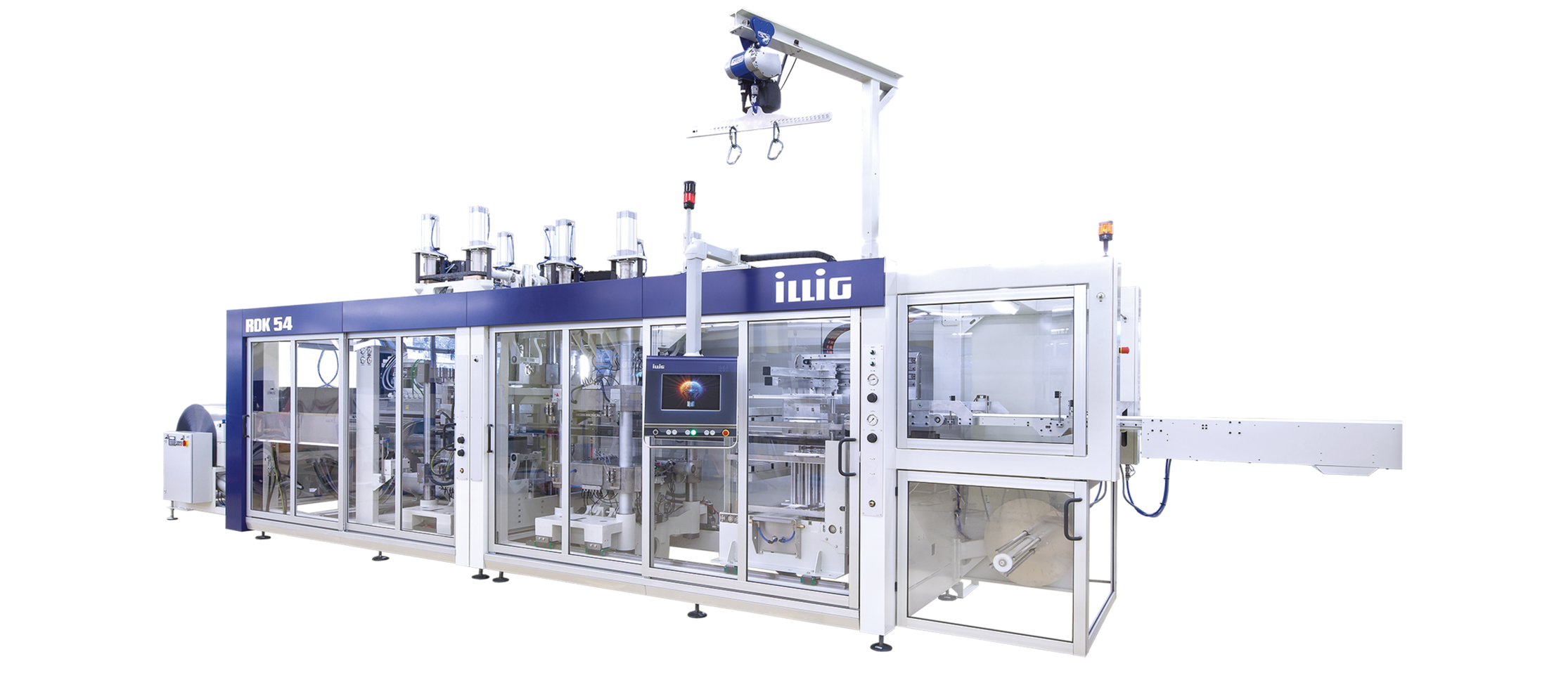 ILLIG IC-RDK 54k automatic roll-fed machine separate forming and punching | © ILLIG Maschinenbau