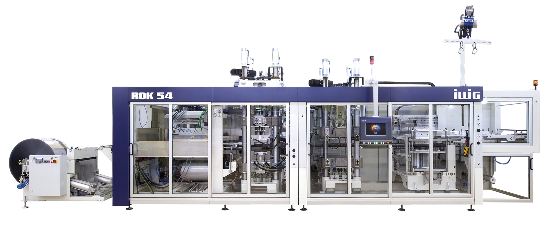 ILLIG IC-RDK 54k automatic roll-fed machine separate forming and punching | © ILLIG Maschinenbau