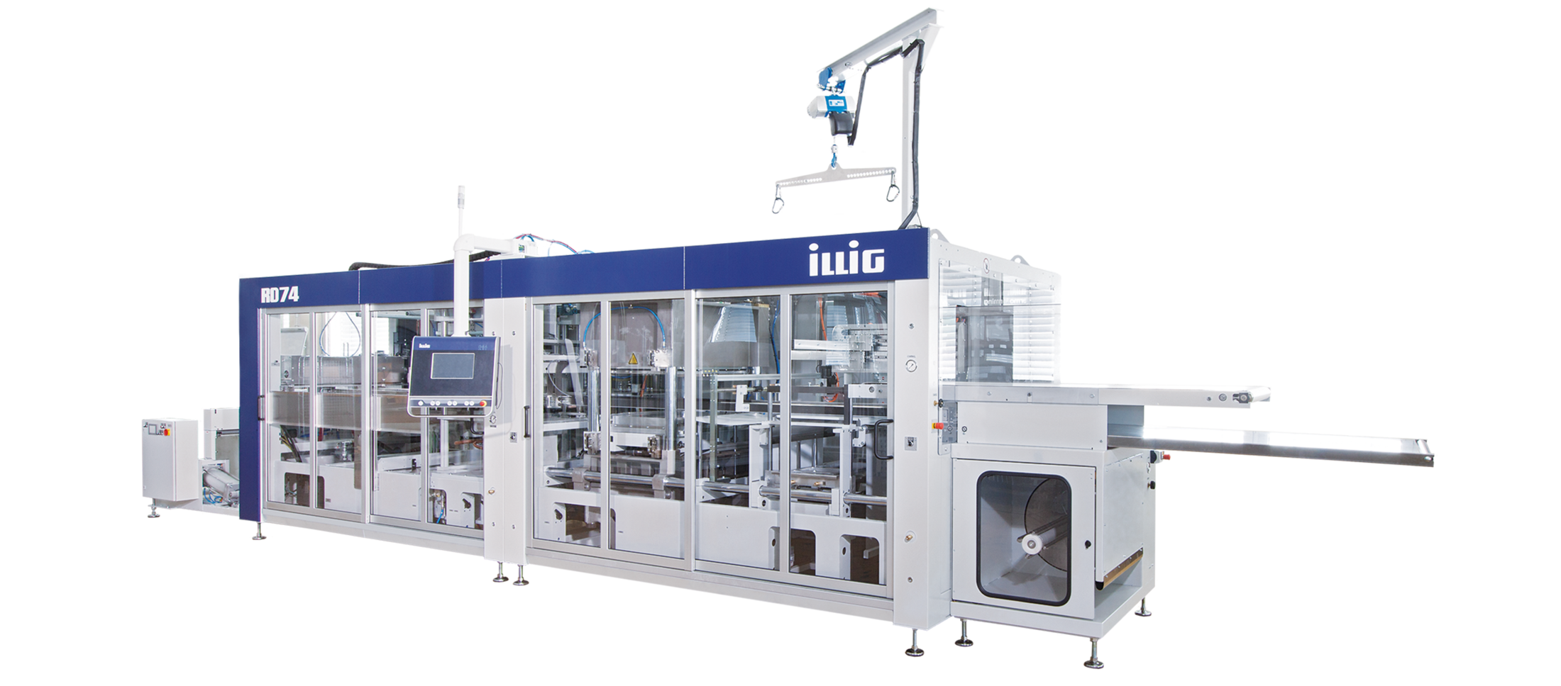 ILLIG IC-RD 74d automatic roll-fed machine separate forming and punching  | © ILLIG Maschinenbau