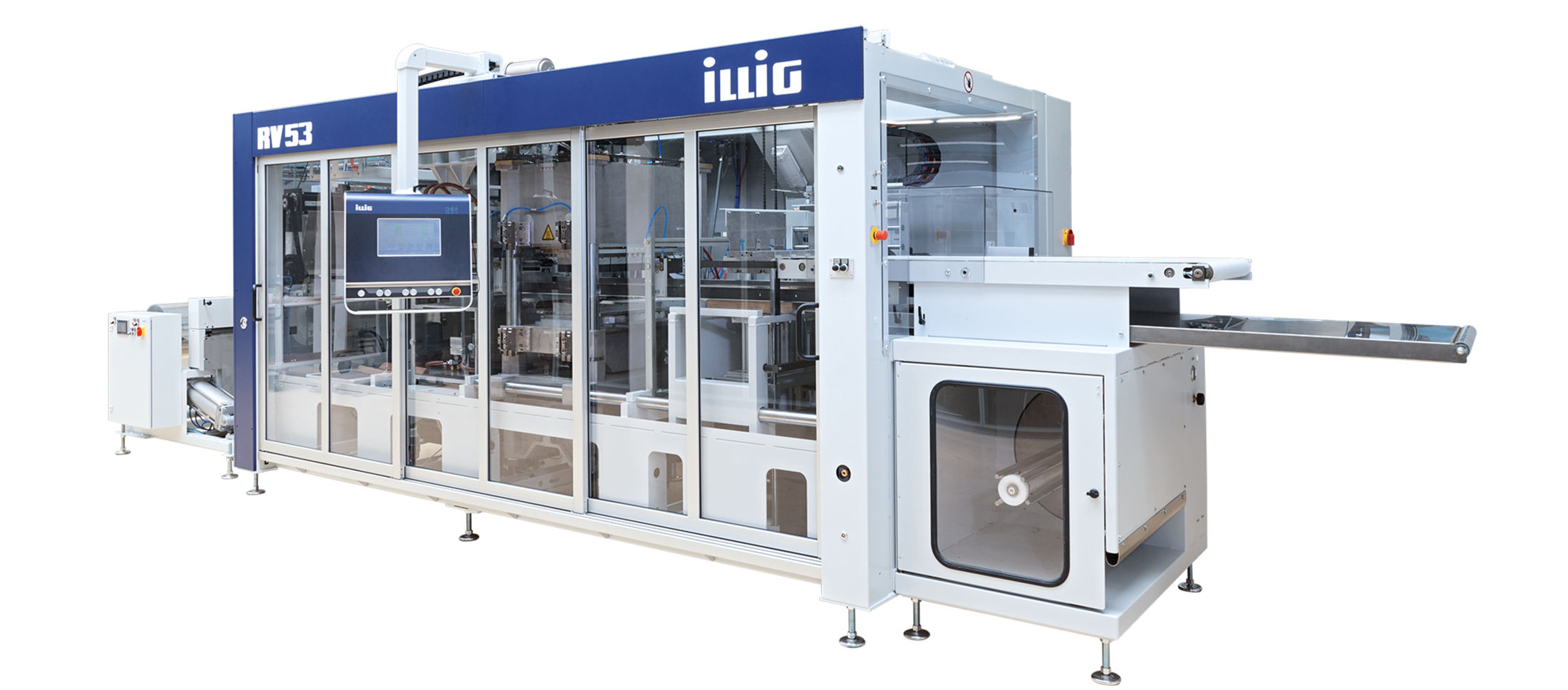 ILLIG IC-RV 53d automatic roll-fed machine separate forming and punching  | © ILLIG Maschinenbau