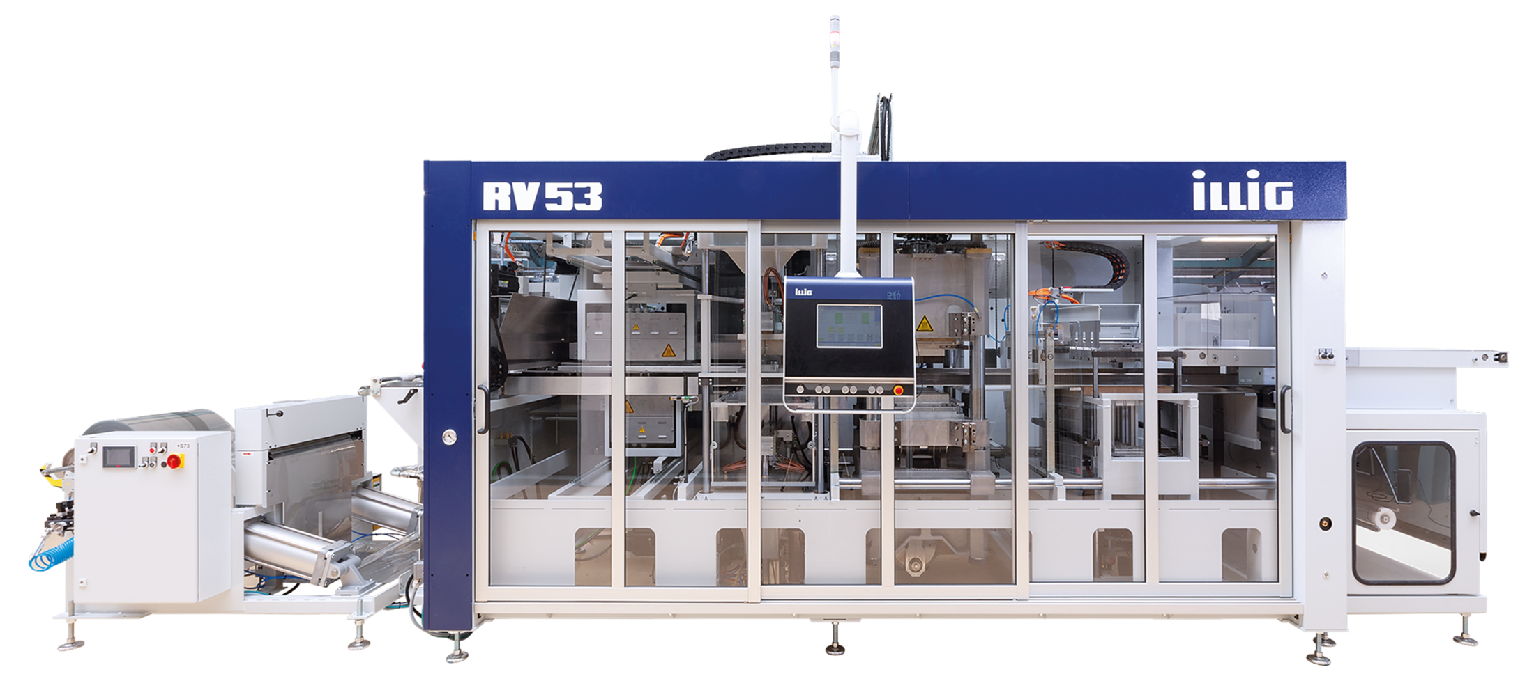 ILLIG IC-RV 53d Rollenautomat getrennt formend u. stanzend | © ILLIG Maschinenbau