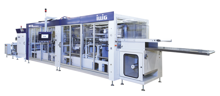 ILLIG IC-RV 74d Rollenautomat getrennt formend u. stanzend | © ILLIG Maschinenbau