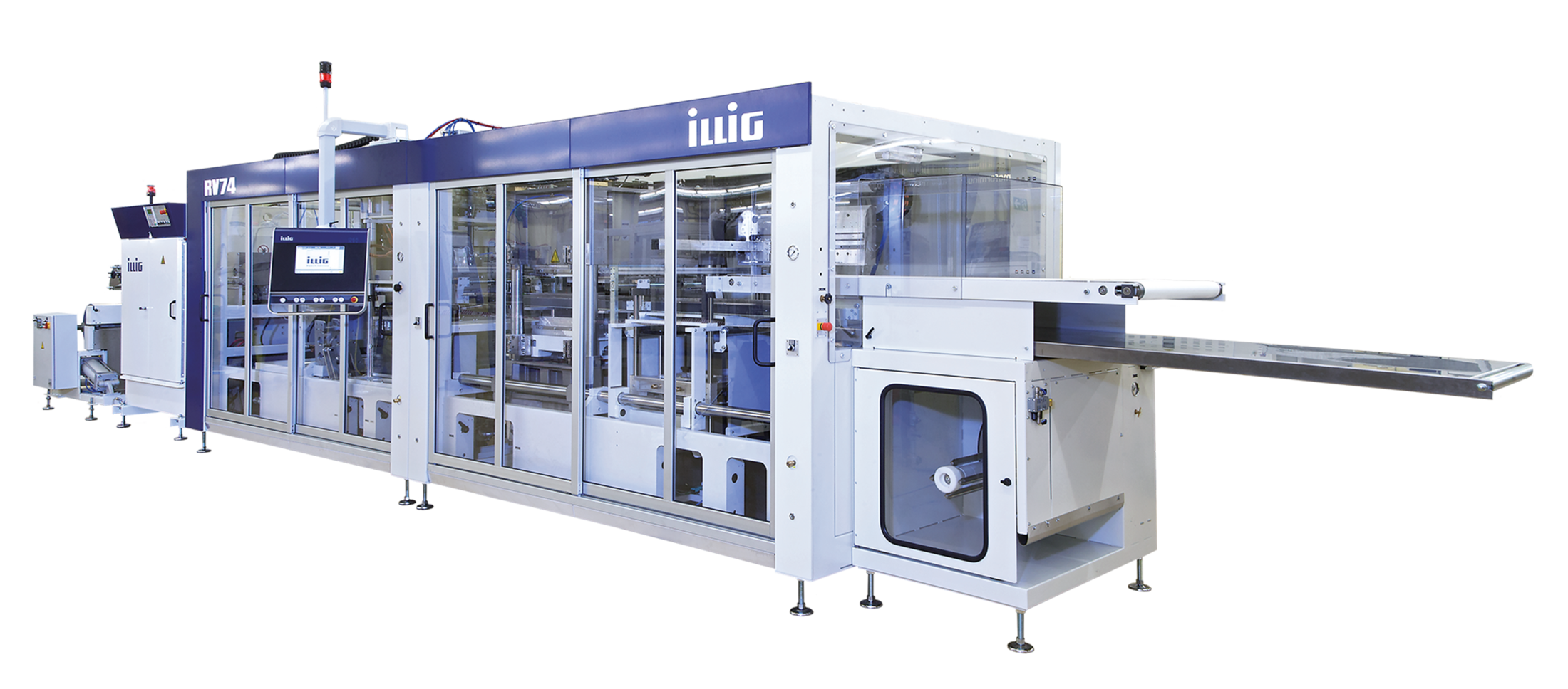 ILLIG IC-RV 74d Rollenautomat getrennt formend u. stanzend | © ILLIG Maschinenbau