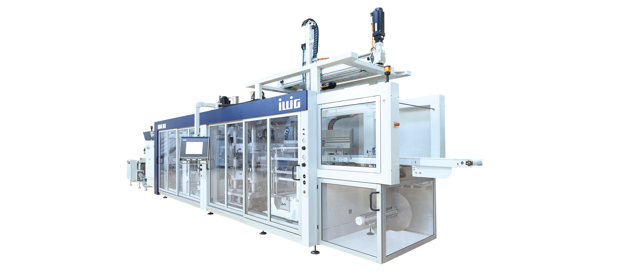 ILLIG IC-RDK 80k automatic roll-fed machine separate forming and punching  | © ILLIG Maschinenbau