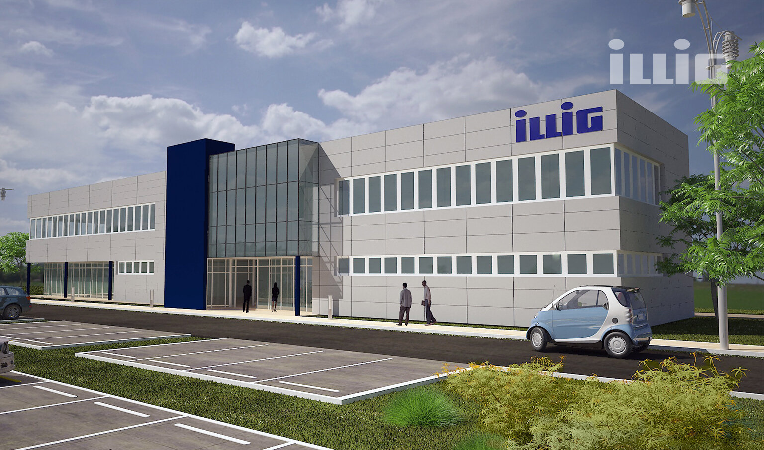 ILLIG groundbreaking Romania April 2019 | © ILLIG Maschinenbau GmbH & Co. KG