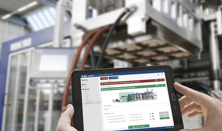Digitale Service-Plattform: ILLIG Assist unterstützt Kunden auf dem Weg zur Industrie 4.0. | © ILLIG Maschinenbau GmbH Digitale Service-Plattform: ILLIG Assist unterstützt Kunden auf dem Weg zur Industrie 4.0. | © ILLIG Maschinenbau GmbH