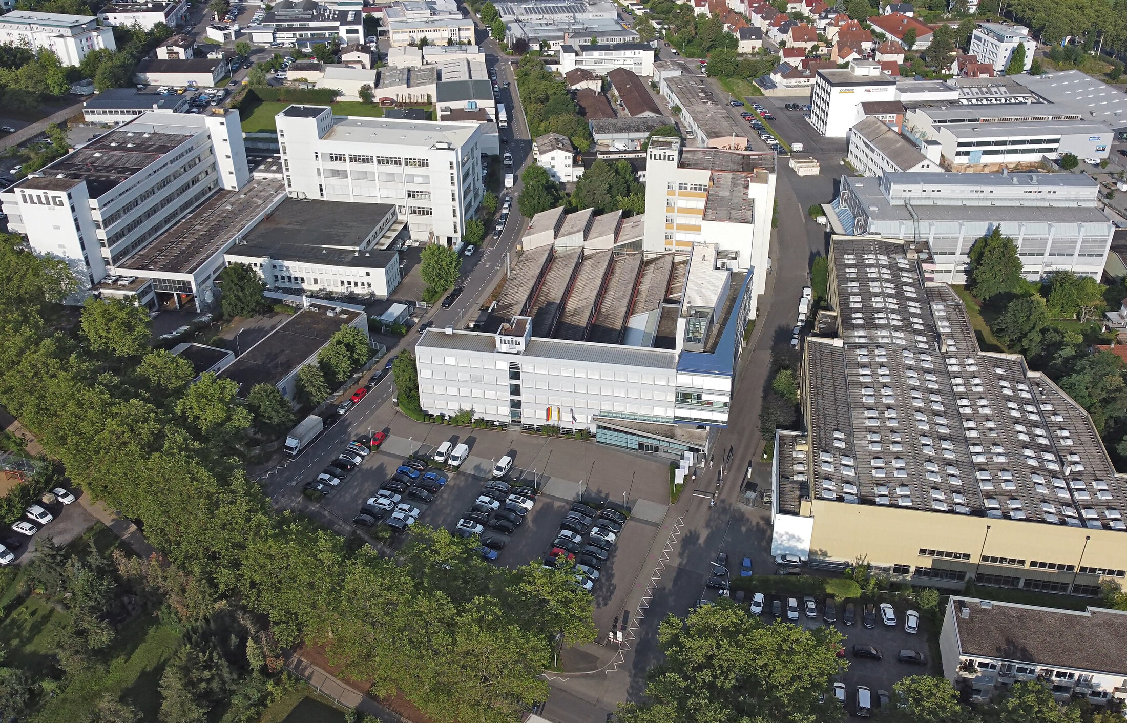 Luftbild ILLIG Maschinenbau Heilbronn | © ILLIG Maschinenbau GmbH & Co. KG